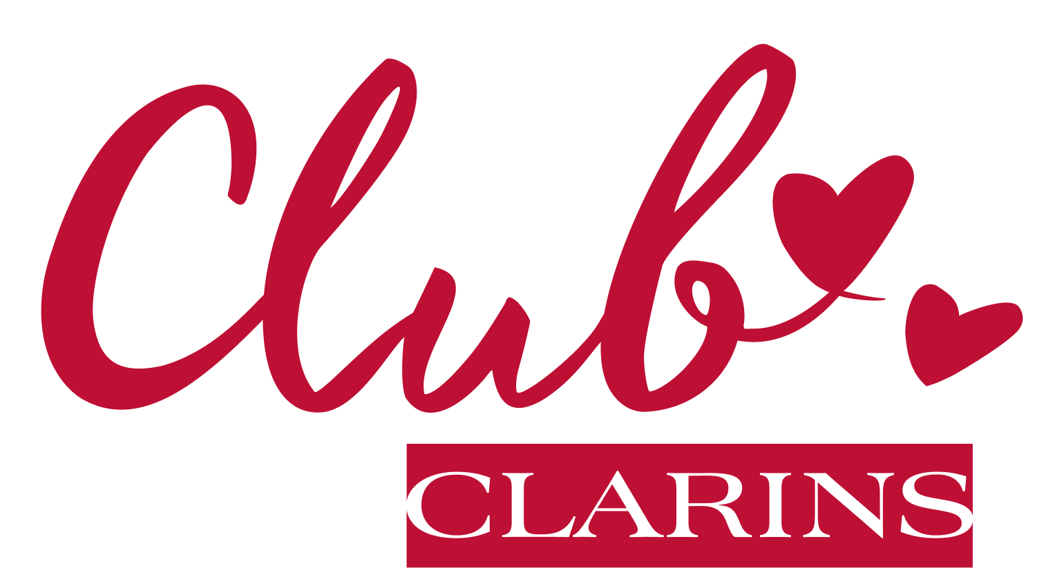 Logo Club Clarins rouge