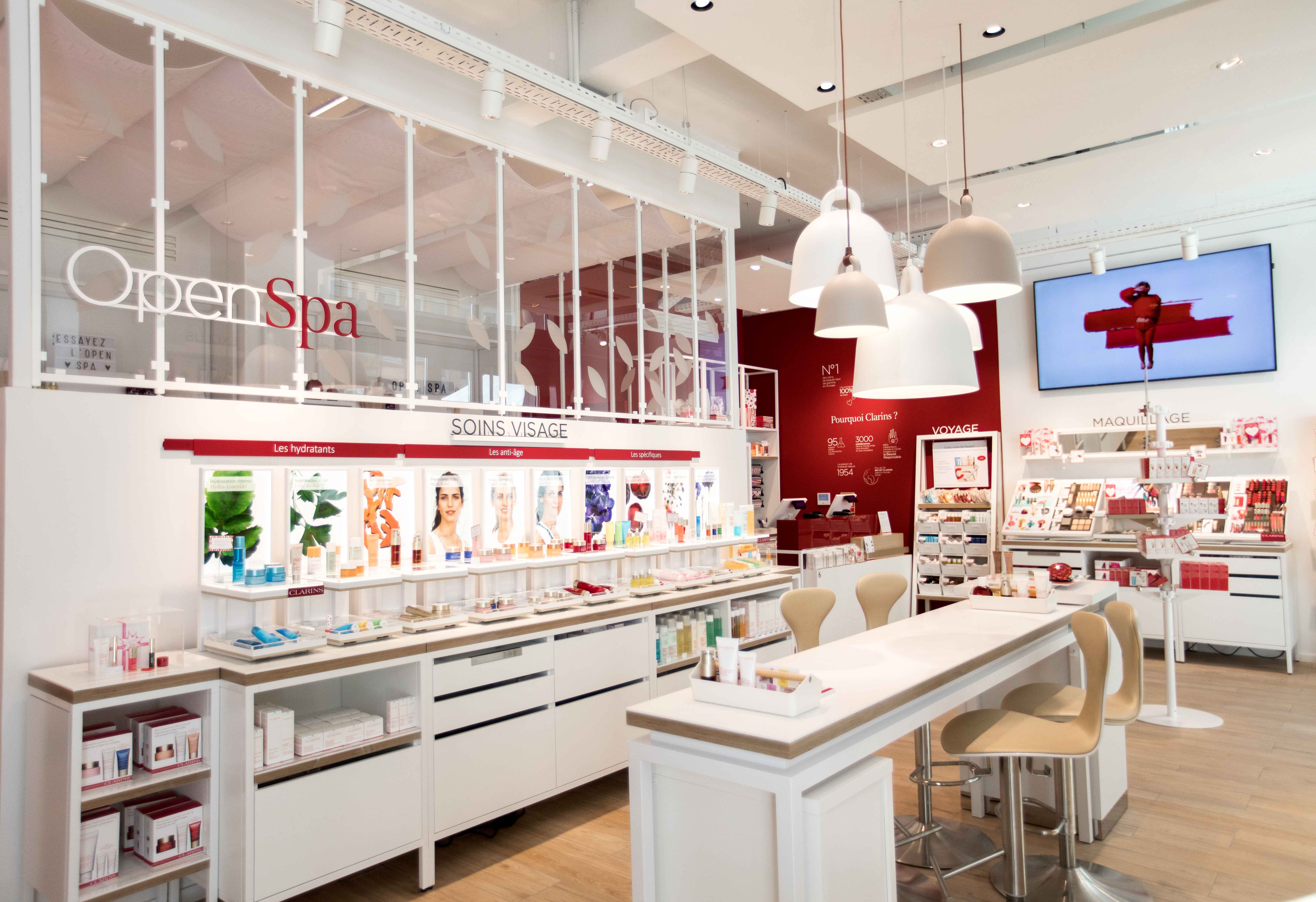 boutique clarins lyon - institut clarins paris