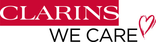 clarins we care logo